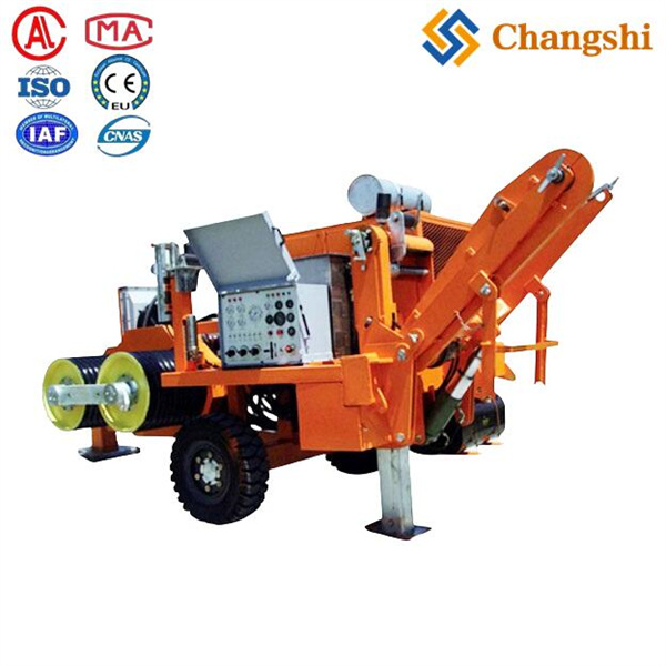 Transmission Lines Cables Pulling Stringing Equipment Hydraulic Conductor Puller