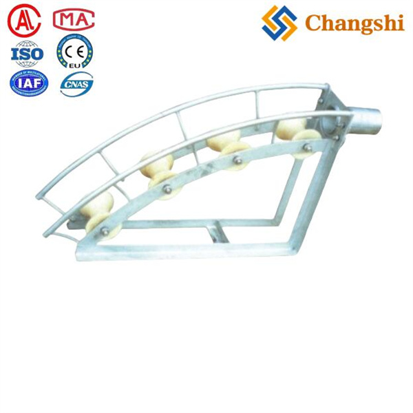 Underground Cables Laying Installation Guiding Device Entrance Protection Roller