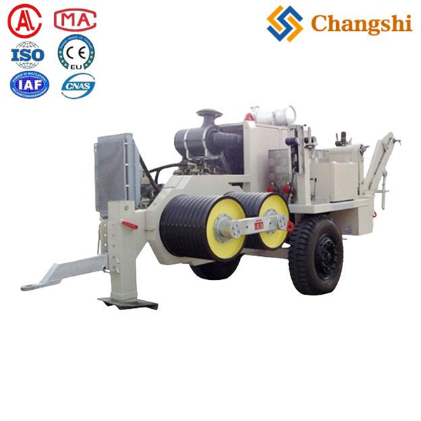 YQ220 Conductor Cable Pulling Puller Stringing Equipment For Overhead Power Line