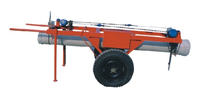 Heavy-Duty Concrete Pole Hauler Trailer