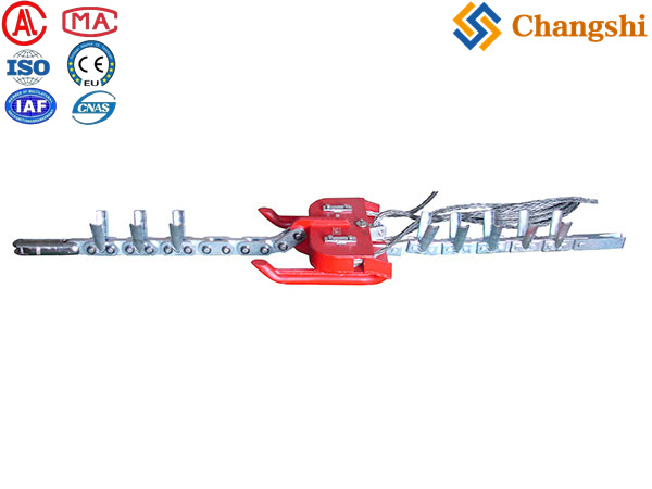 Independent Poising Sheave Running Board for Two Conductors