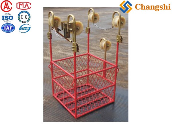 Three-Conductor Bundle Line Cart for Overhead Maintenance - Image 1